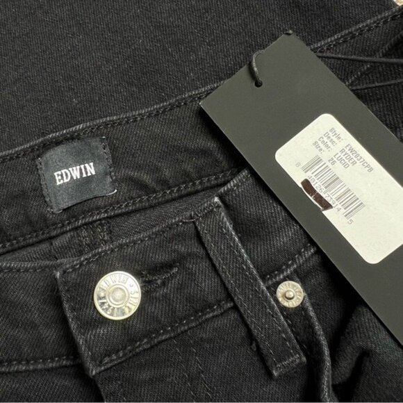 NWT Edwin Ryder Boot Cut Jean in Lucid Black - 26 - Picture 11 of 13